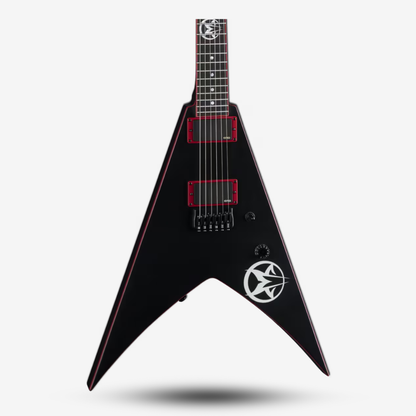 Dean Vengeance Greg Tribbett Black Satin Electric Guitar