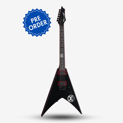 Dean Vengeance Greg Tribbett Black Satin Electric Guitar (Pre-order)