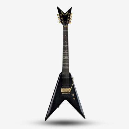 Dean Vengeance Karl Sanders 7 String Transparent Black Electric Guitar