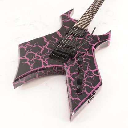 B.C. Rich Warlock Legacy with Floyd Rose Electric Guitar - Purple Crackle (Coming Soon)