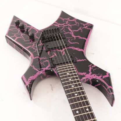 B.C. Rich Warlock Legacy with Floyd Rose Electric Guitar - Purple Crackle (Coming Soon)