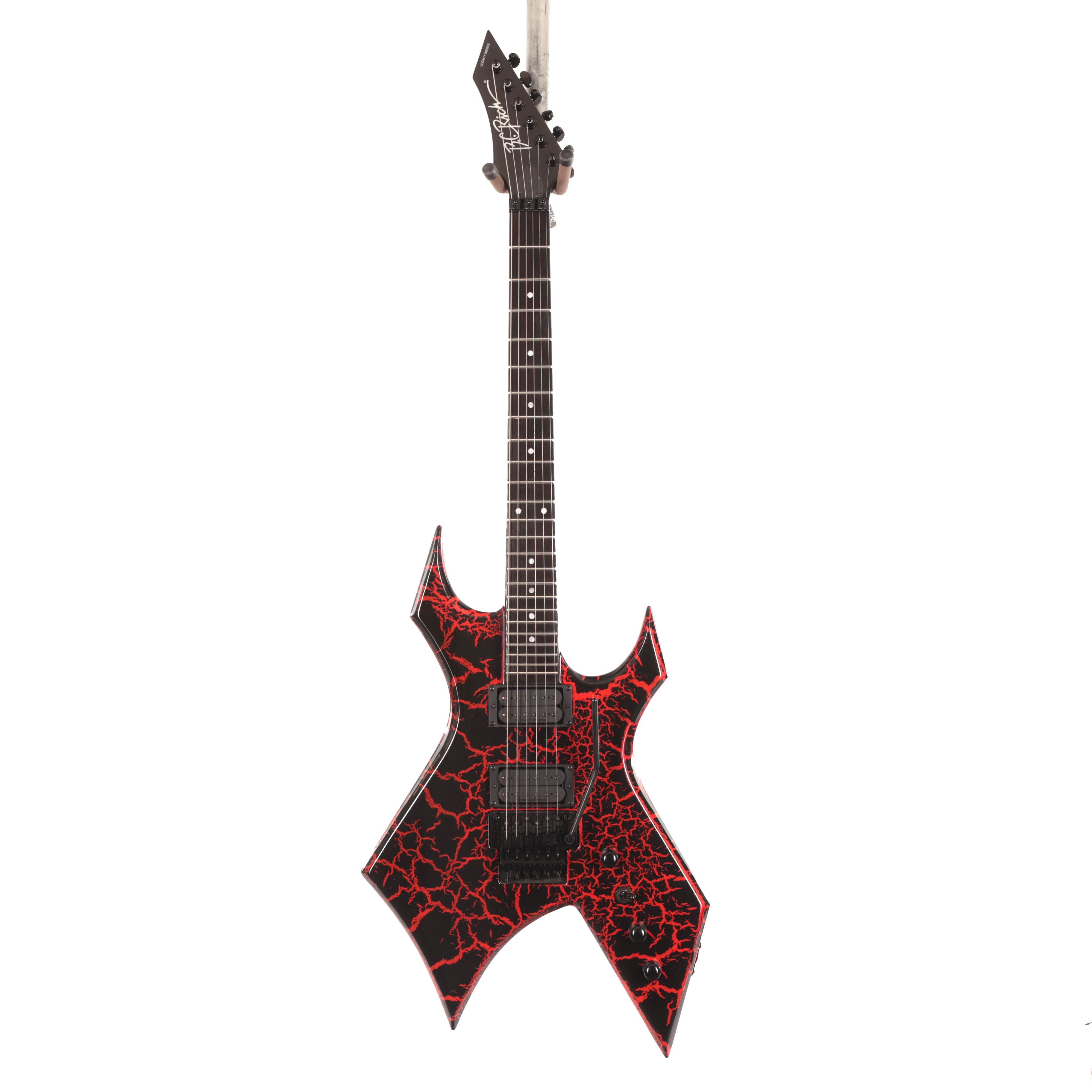B.C. Rich Warlock Legacy with Floyd Rose Electric Guitar - Red
