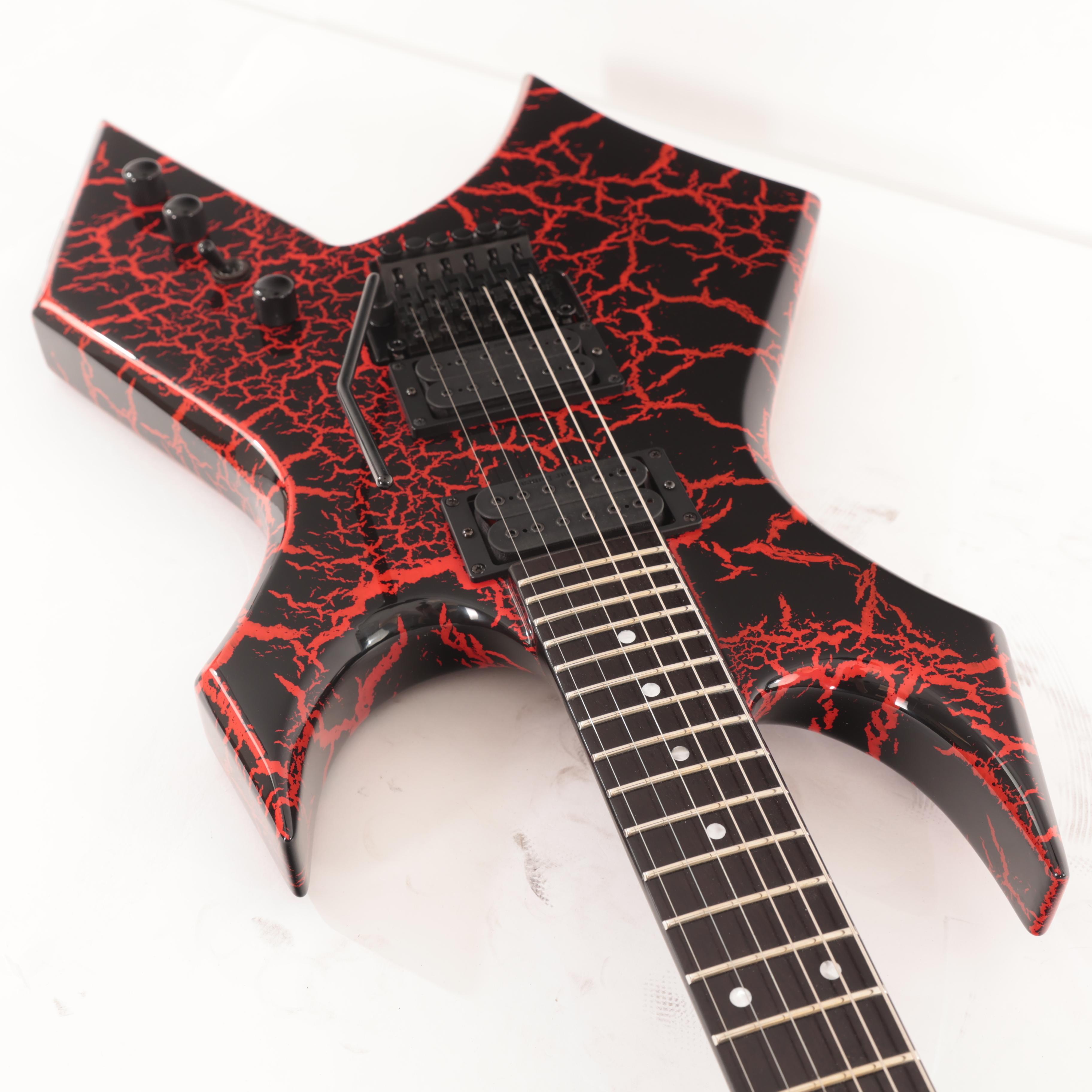 B.C. Rich Warlock Legacy with Floyd Rose Electric Guitar - Red