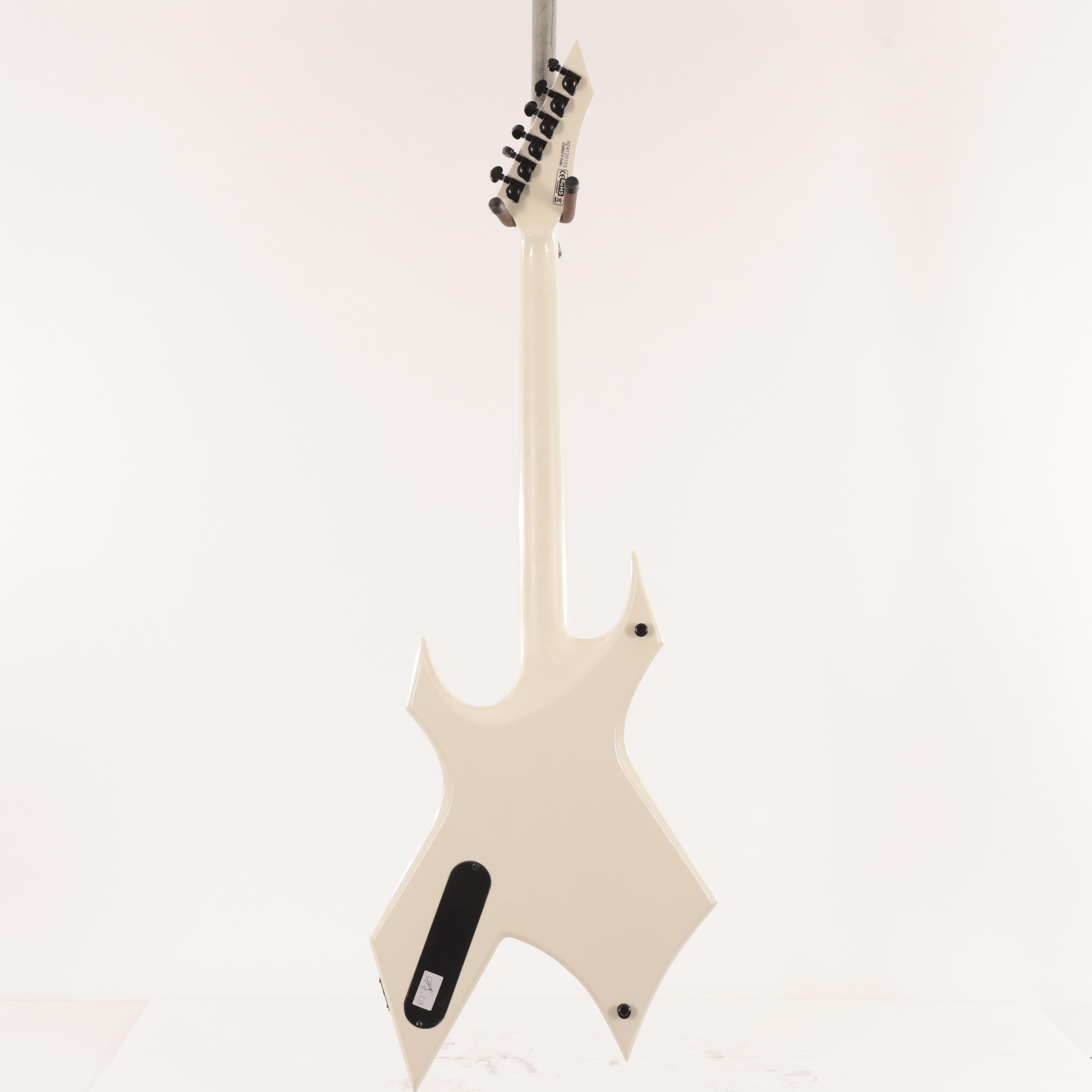B.C. Rich Warlock Legacy with Kahler - Glitter Rock White