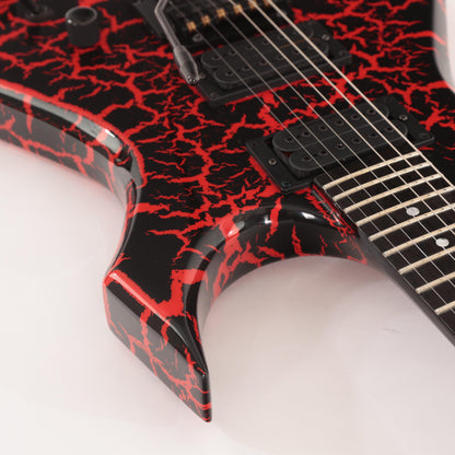 B.C. Rich Warlock Legacy with Kahler Electric Guitar - Red Crackle (Coming Soon)