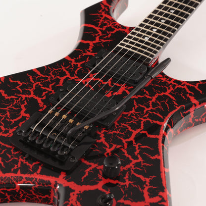 B.C. Rich Warlock Legacy with Kahler Electric Guitar - Red Crackle (Coming Soon)