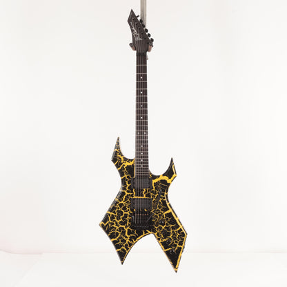 B.C. Rich Warlock Legacy with Kahler Electric Guitar - Yellow Crackle  (Coming Soon)