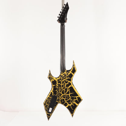 B.C. Rich Warlock Legacy with Kahler Electric Guitar - Yellow Crackle  (Coming Soon)