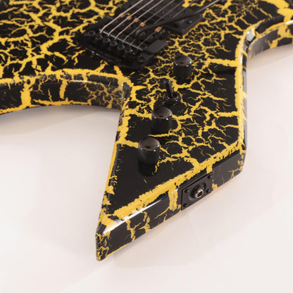 B.C. Rich Warlock Legacy with Kahler Electric Guitar - Yellow Crackle  (Coming Soon)