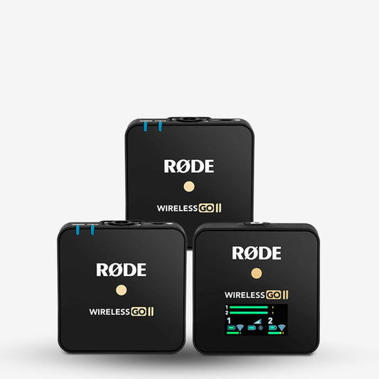 RODE Wireless GO II Compact Digital Wireless Microphone System/Recorder 2.4 GHz (Version 2) ( WIGO II / WI-GO-II )