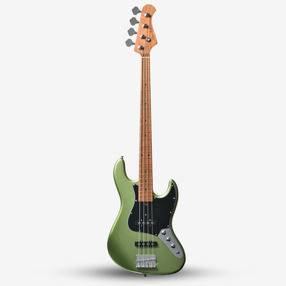 Bacchus WJB-1DX RSM/M Universe Series 4 Strings Bass Guitar - French Green Metallic