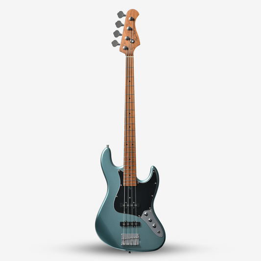 Bacchus WJB-1DX RSM/M Universe Series 4 Strings Bass Guitar - Ice Blue Metallic