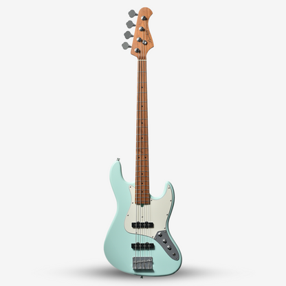 Bacchus WJB-1DX RSM/M Universe Series 4 Strings Bass Guitar - Sea Foam Blue