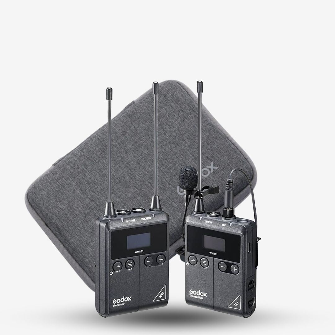 Wireless cheapest Lavalier Microphone System with Dual Transmitter & 1 Receiver Kit