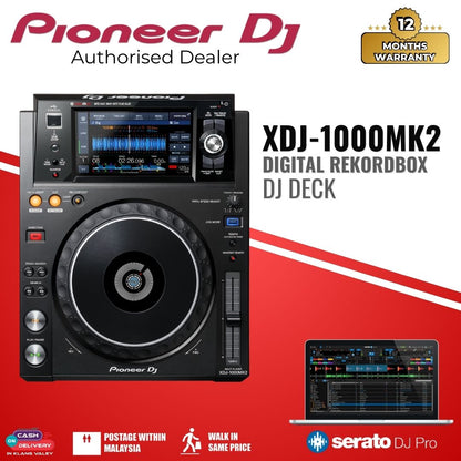 Pioneer DJ XDJ-1000MK2 Digital Rekordbox DJ Deck (PRE-ORDER)