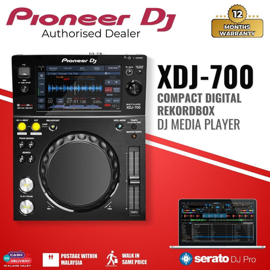 Pioneer DJ XDJ-700 Compact Digital Rekordbox DJ Media Player