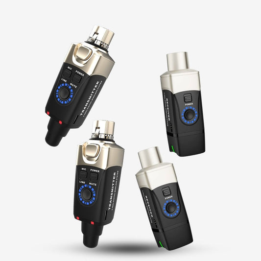 Xvive U3D Stereo XLR Plug-on Wireless System for Dynamic Microphone and PA System