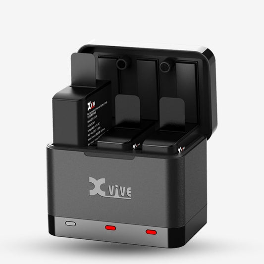 Xvive Audio U5C Battery Charger Case with Three Batteries for U5 Wireless Systems ( Xvive-U5C )