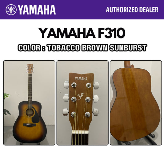 YAMAHA F310 , 41 inch Acoustic Guitar with FREE Gig Bag suitable for Beginner ( F310 / F-310 / F 310 )