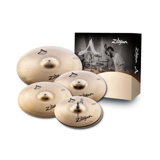 Zildjian A20579-11 A Custom Box Set - 14" Hi-hats, 16" Crash, 18" Crash, 20" Ride ( ZILA20579-11 / LA20579 / A-Custom )