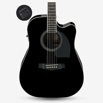 Ibanez PF15ECE Performance Series Acoustic Electric Guitar - Black High Gloss ( PF15ECE-BK )