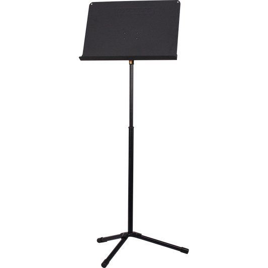 Hercules BS200BPLUS EZ Grip Symphony Stand — stackable, EZ-Grip height adjustment, dual-front leg stability.