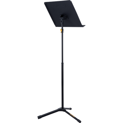 Hercules BS200BPLUS EZ Grip Symphony Stand — stackable, EZ-Grip height adjustment, dual-front leg stability.