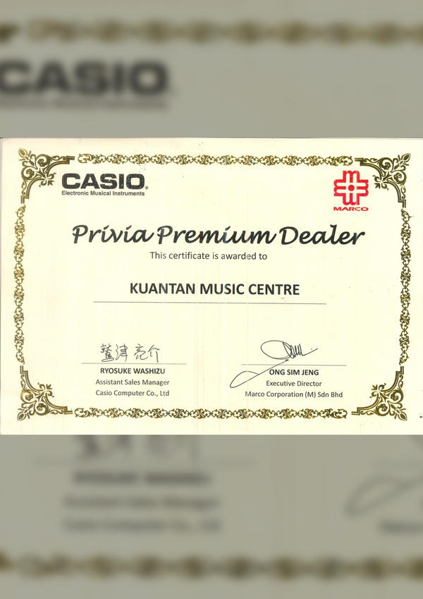 CASIO PRIVIA PREMIUM DEALER
