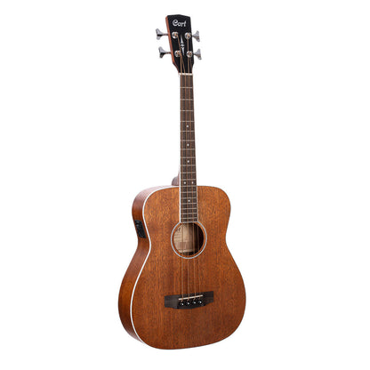 Cort AB-590 MF Mini Acoustic Bass With /EQ W/Bag-Open Pore