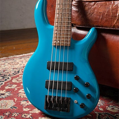 Cort C5 Deluxe Electric Bass Guitar - Candy Blue