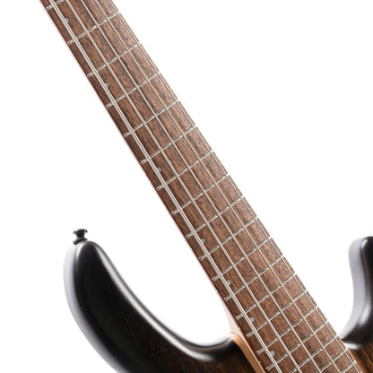 Cort C5 Plus OVMH Electric Bass Guitar with Bag - Antique Brown Burst