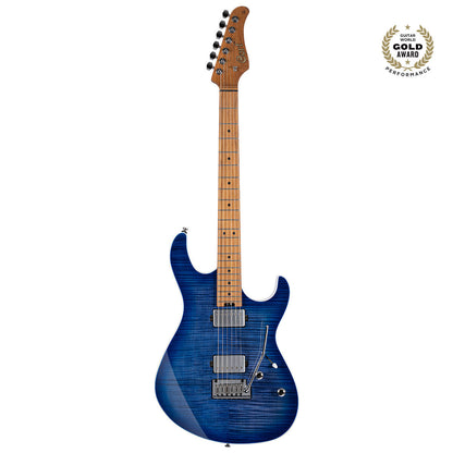 Cort G290 FAT II Electric Guitar with Bag -Bright Blue Burst