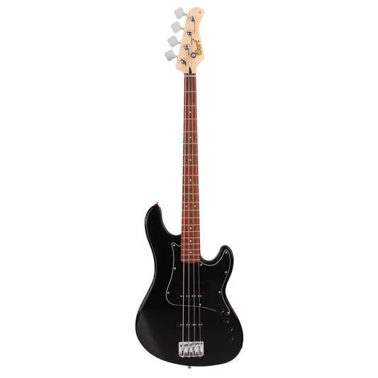Cort GB34JJ 4-String Bass Guitar with Bag - Black