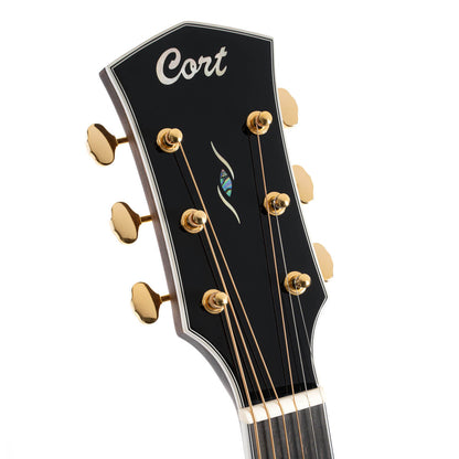 Cort Gold-D8 Acoustic Guitar with Bag - Light Burst