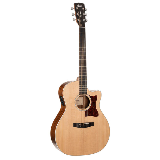 Cort GA-1E Grand Regal Acoustic Guitar with Bag - Open Pore