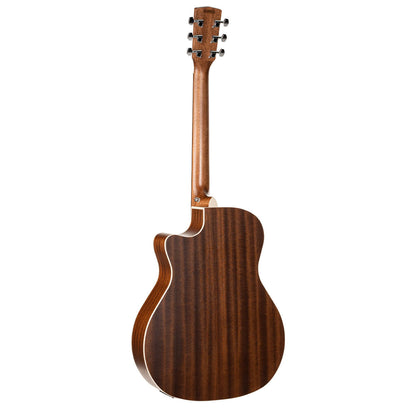 Cort GA-1E Grand Regal Acoustic Guitar with Bag - Open Pore Sunburst