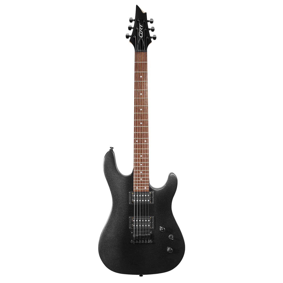 Cort KX100 Electric Guitar with Bag - Black Metallic – GUITARLICIOUS