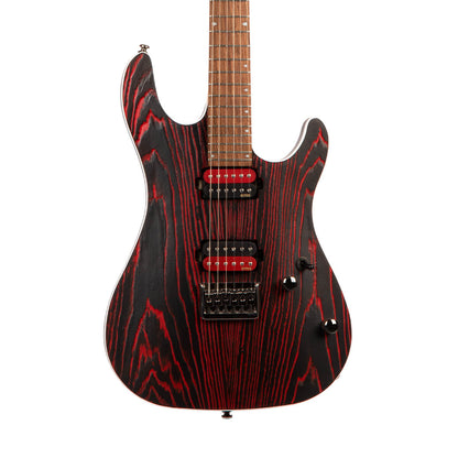Cort KX300 Etched Electric Guitar with Bag - Etched Black Red (PRE-ORDER)