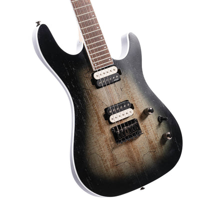 Cort KX300 Electric Guitar with Bag - Open Pore Raw Burst
