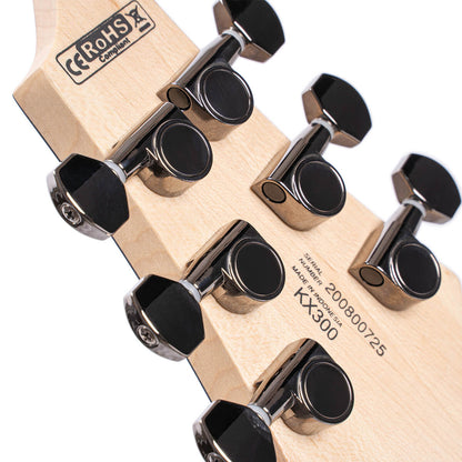 Cort KX300 Electric Guitar with Bag - Open Pore Raw Burst