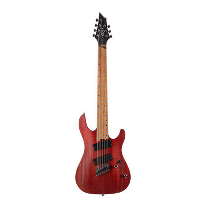 Cort KX307MS Electric Guitar with Bag / KX307 Multi Scale - Open Pore Mahogany