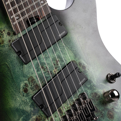 Cort KX-507MS Electric Guitar with Bag - Star Dust Green