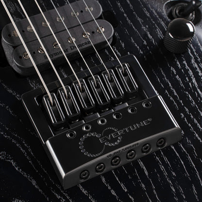 Cort KX700 EverTune Electric Guitar with Bag - Open Pore Black