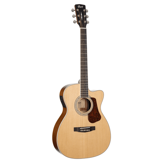Cort L-710F Acoustic Guitar with Bag - Natural Satin