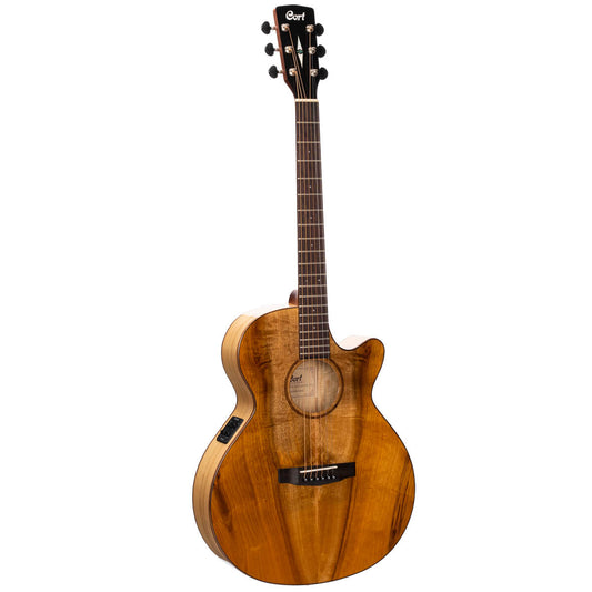 Cort SFX-Myrtlewood Solid Top Acoustic Electric Guitar - Natural Gloss