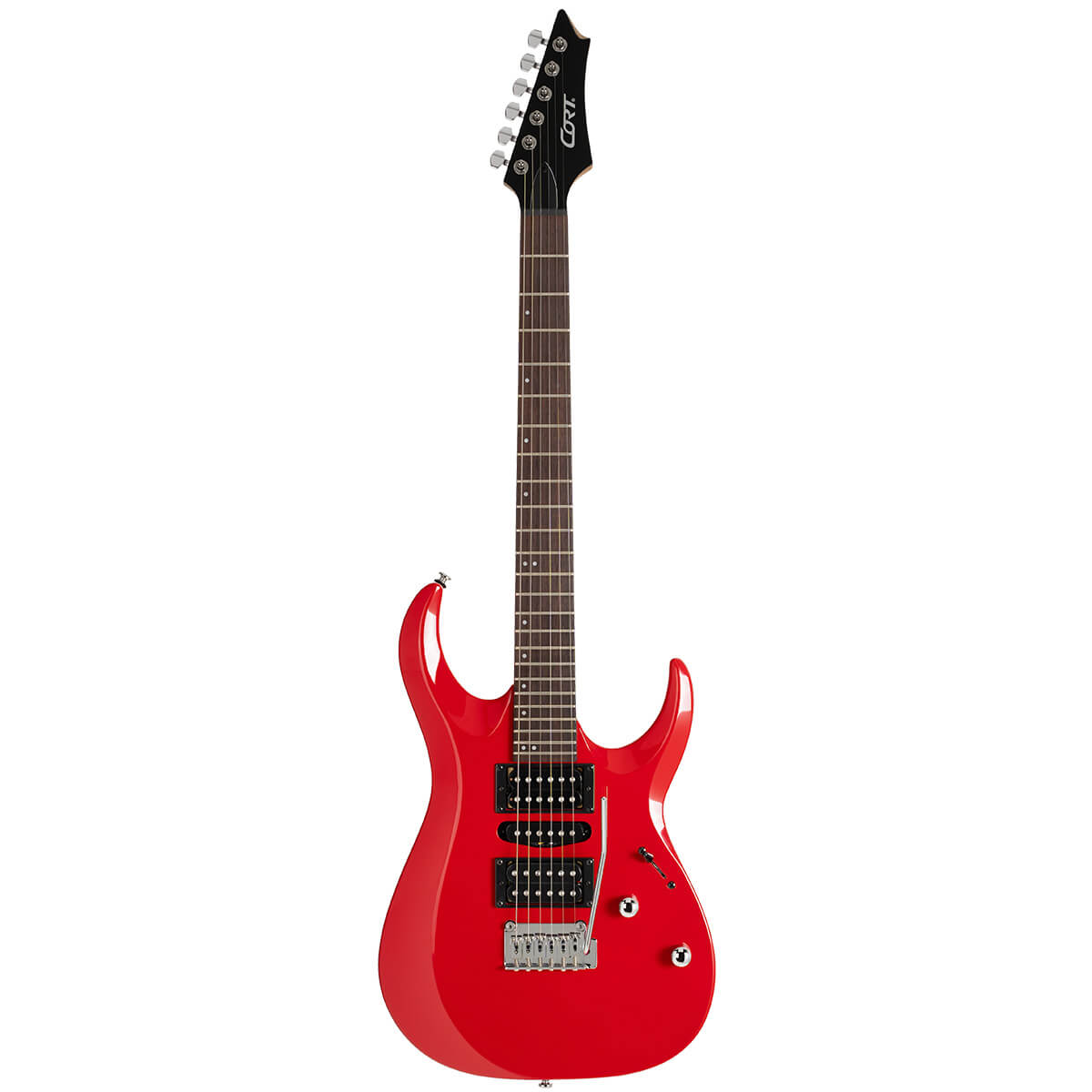 Cort X200 Electric Guitar With Gigbag- Candy Red – GUITARLICIOUS