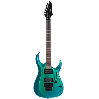 Cort X Series X300 Electric Guitar with Bag - Flip Blue