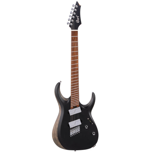Cort X-700 Mutility Electric Guitar with Bag - Black Satin