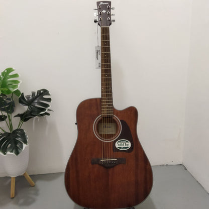 Ibanez AW54CE Acoustic Guitar with 4 band EQ - Open Pore Natural ( AW54-CE / AW54 eq)