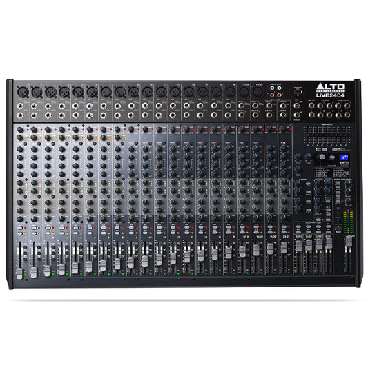 Alto Professional Live 2404 24 Channel and 4 Bus Mixer with USB Audio Interface (Live2404) (PRE-ORDER)